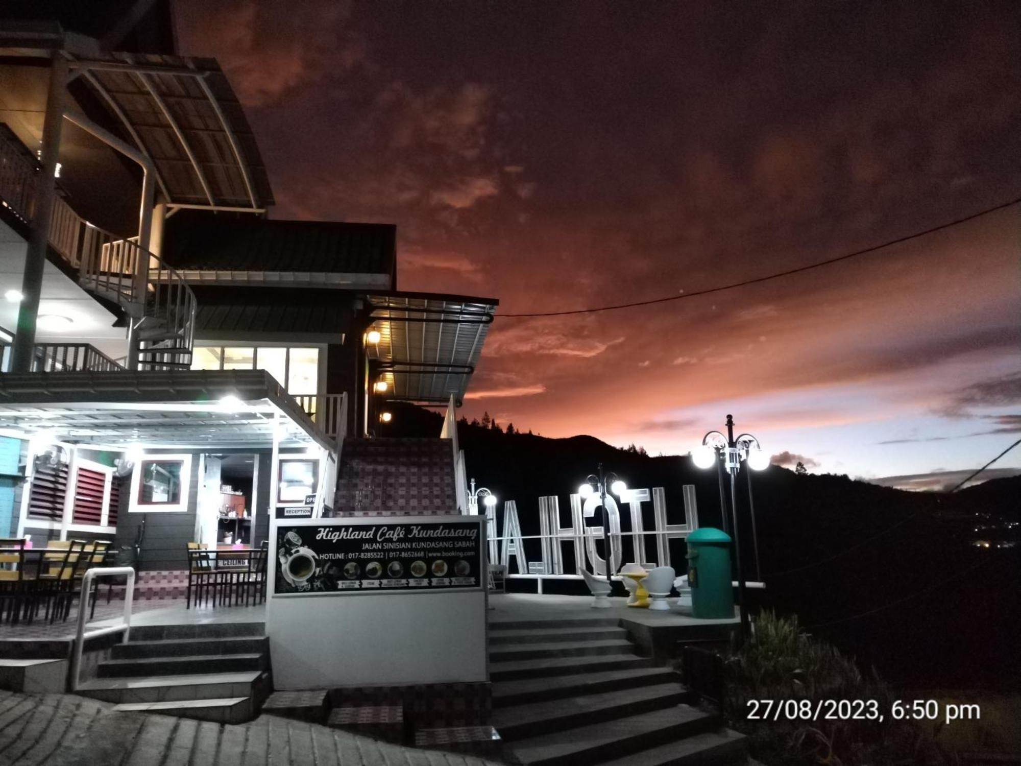 Highland Homestay Kundasang Ranau Exterior foto